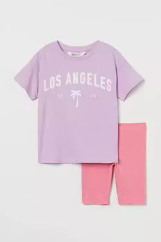 Комплект из 2 предметов с рисунком H&amp;M