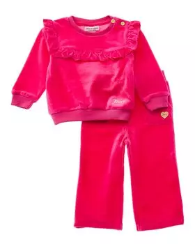Комплект из 2 предметов велюра Juicy Couture, цвет assorted