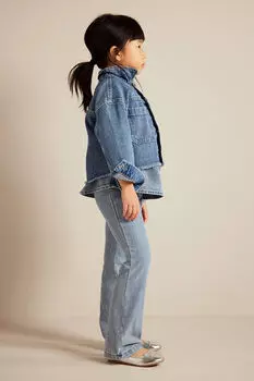 Комплект из 2 расклешенных джеггинсов H&M, черный