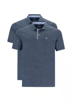 Комплект из 2 рубашек-поло Stay Fresh Hajo, цвет Admiralsblau
