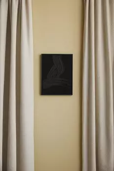 Комплект из 2 штор букле H&M, 120x250 см, бежевый