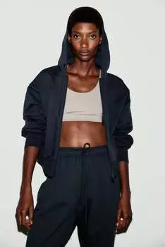 Комплект из 2 спортивных бюстгальтеров средней поддержки H&M, бежевый