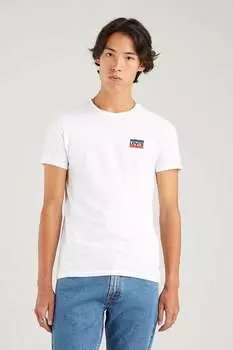 Комплект из 2 спортивных футболок с круглым вырезом Levi's, синий