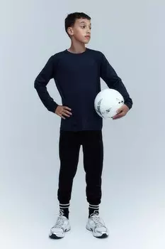 Комплект из 2 спортивных рубашек из материала Drymove H&M, синий
