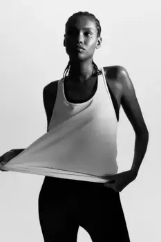 Комплект из 2 спортивных топов drymove H&M, белый