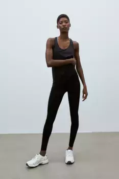 Комплект из 2 спортивных топов drymove H&M, черный