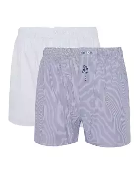 Комплект из 2 тканевых боксеров Kiff-Kiff, белый