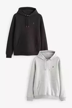 Комплект из 2 толстовок из джерси Next, черный