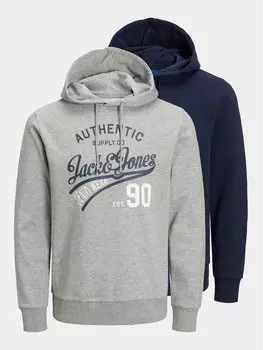 Комплект из 2 толстовок обычного кроя Jack&Jones, мультиколор