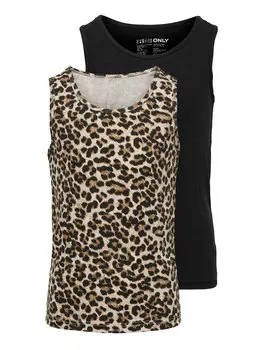 Комплект из 2 топов стандартной посадки Kids Only, мультиколор