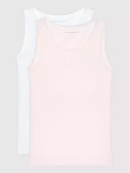 Комплект из 2 топов стандартной посадки United Colors Of Benetton, мультиколор