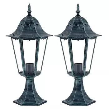 Комплект из 2 торшеров LED ALU для наружного применения NORDERNEY etc-shop, черный