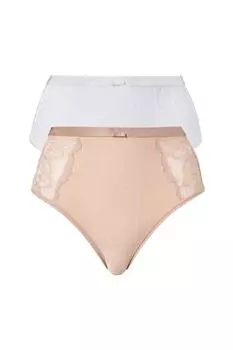 Комплект из 2 трусиков Aria Full Cotton Traders, белый