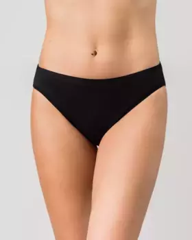 Комплект из 2 трусиков бикини из органического хлопка Playtex, черный