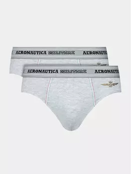 Комплект из 2 трусов Aeronautica Militare, серый