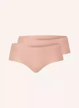 Комплект из 2 трусов на талии zero modal Sloggi, коричневый