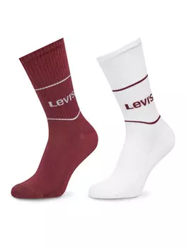 Комплект из 2 высоких носков унисекс Levi'S, мультиколор