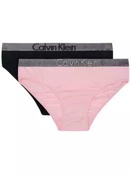 Комплект из 2 женских трусов Calvin Klein, розовый
