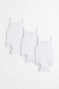 Комплект из 3 боди H&amp;M, белый