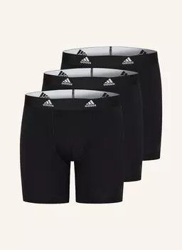 Комплект из 3 боксеров adidas, черный
