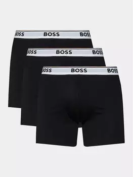 Комплект из 3 боксеров Boss, черный