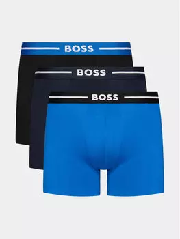 Комплект из 3 боксеров Boss, черный