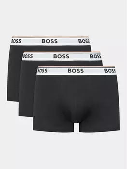 Комплект из 3 боксеров Boss, черный