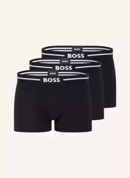 Комплект из 3 боксеров Boss, черный