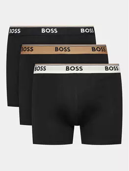 Комплект из 3 боксеров Boss, черный