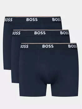 Комплект из 3 боксеров Boss, синий