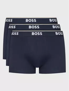 Комплект из 3 боксеров Boss, синий