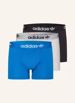 Комплект из 3 боксеров comfort flex cotton 3-stripes Adidas, черный