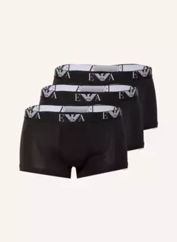 Комплект из 3 боксеров Emporio Armani, черный