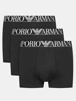 Комплект из 3 боксеров Emporio Armani Underwear, черный