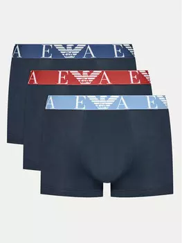 Комплект из 3 боксеров Emporio Armani Underwear, синий