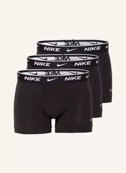 Комплект из 3 боксеров everday cotton stretch Nike, черный