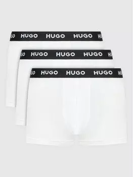 Комплект из 3 боксеров Hugo, белый