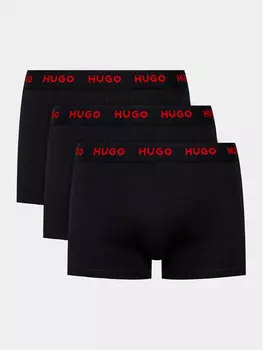 Комплект из 3 боксеров Hugo, черный