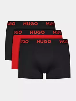 Комплект из 3 боксеров Hugo, черный