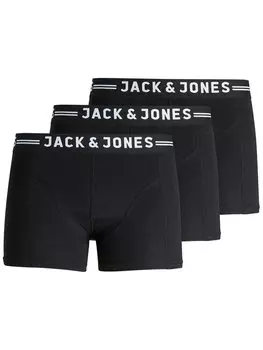 Комплект из 3 боксеров Jack&Jones, черный