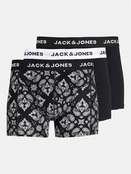 Комплект из 3 боксеров Jack&Jones, черный