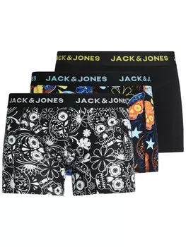 Комплект из 3 боксеров Jack&Jones, мультиколор