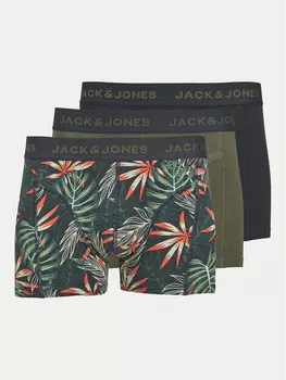 Комплект из 3 боксеров Jack&Jones, зеленый