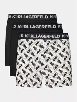 Комплект из 3 боксеров Karl Lagerfeld, черный