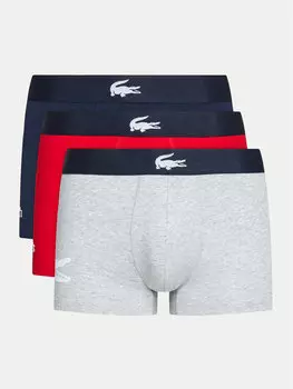 Комплект из 3 боксеров Lacoste, мультиколор