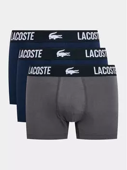 Комплект из 3 боксеров Lacoste, синий
