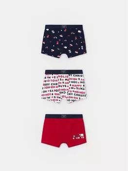 Комплект из 3 боксеров Mayoral, мультиколор