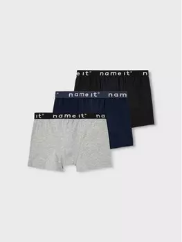 Комплект из 3 боксеров Name It, черный