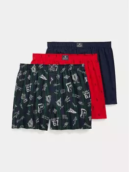 Комплект из 3 боксеров Polo Ralph Lauren, мультиколор