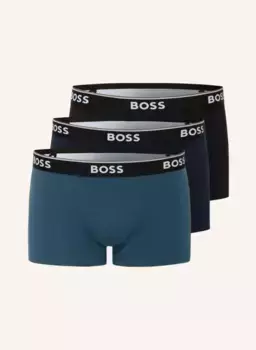 Комплект из 3 боксеров power Boss, черный